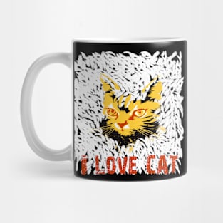 Love for cats Mug